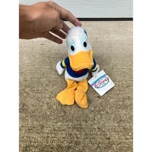 Disney Store Donald Duck Mini Bean Bag Plush 9" - NWT - Vintage Disney Parks